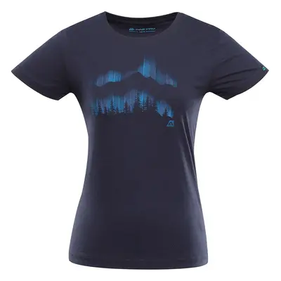 Women's organic cotton t-shirt ALPINE PRO EKKA mood indigo pc variant