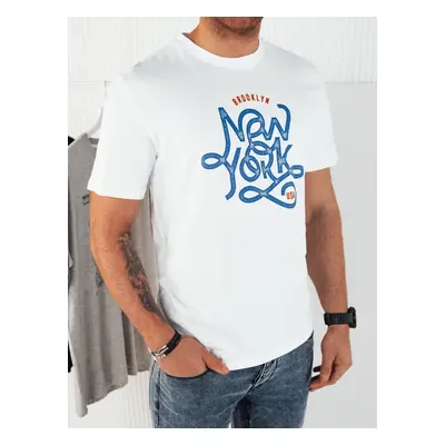 Men's T-shirt with white Dstreet print