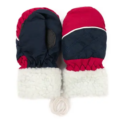 Art Of Polo Kids's Gloves rk1400-6 Navy Blue/Red