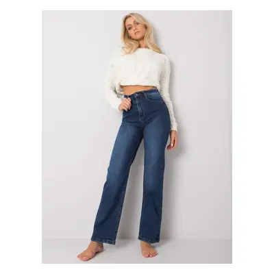 Blue mom jeans