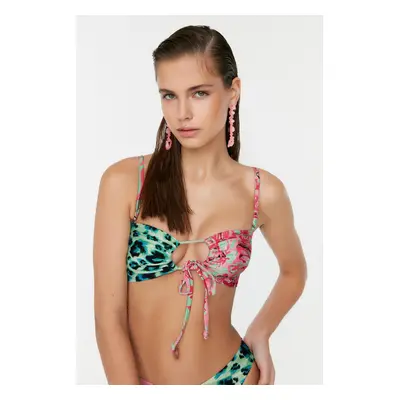 Bikini felső Trendyol Leopard print