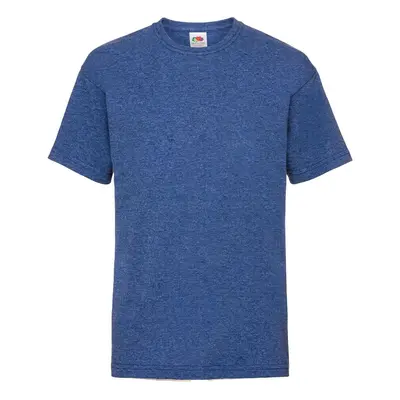 Blue Fruit of the Loom Cotton T-shirt