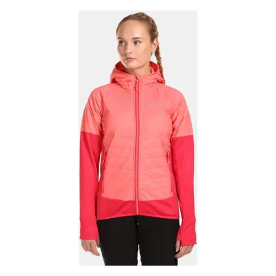 Women's combined insulated jacket Kilpi GARES-W Pink