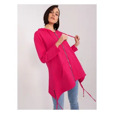 Fuchsia women's hoodie