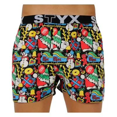 Men's shorts Styx art sports rubber Christmas