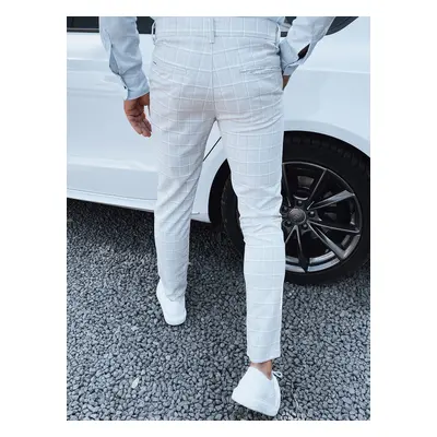 Men's Light Grey Dstreet Trousers