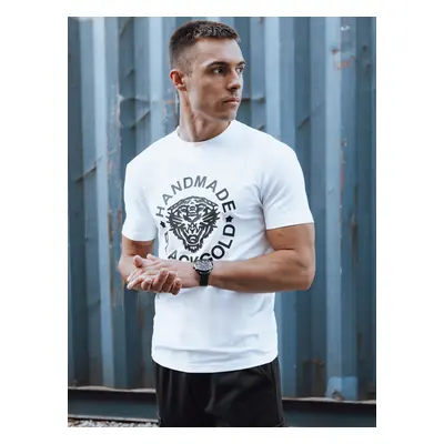 Men's T-shirt with white Dstreet print