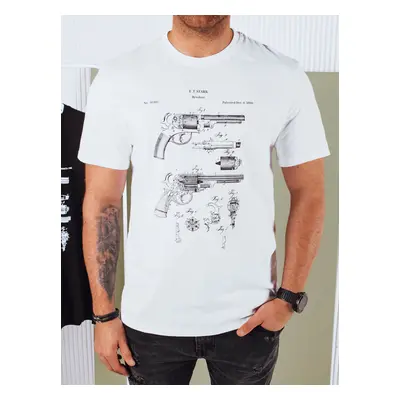 Men's T-shirt with white Dstreet print