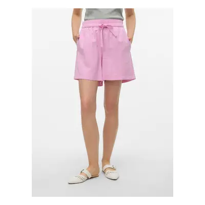 Vero Moda Carmen Women's Light Pink Shorts - Women