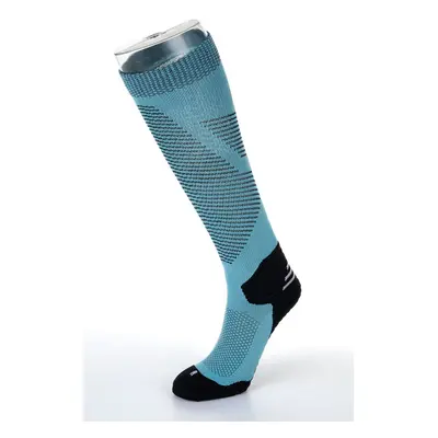 Compression knee-high socks Kilpi COMPRESS-U Blue