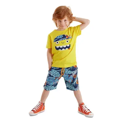 Denokids Hawaiian Pirate Boy's Summer T-shirt Shorts Set