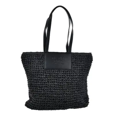 Big Star Knitted Handbag Black