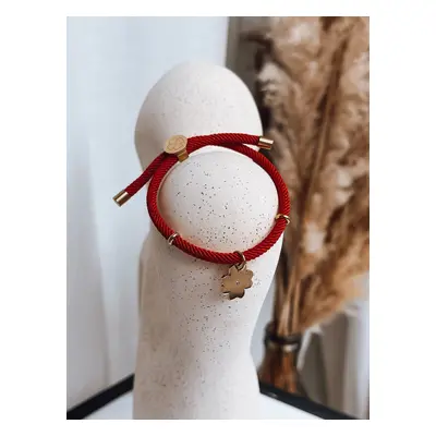 Red CLOVER Dstreet Bracelet