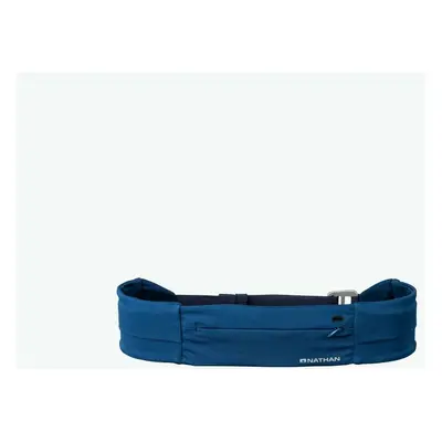 Nathan Adjustable Fit Zipster Blue Running Belt