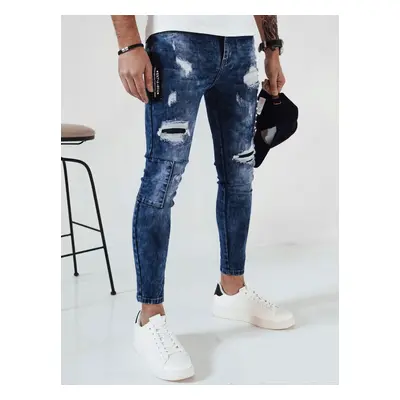 Men's Blue Denim Dstreet Pants