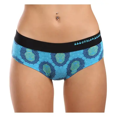 Women's panties 69SLAM bamboo SKULL MANDALA