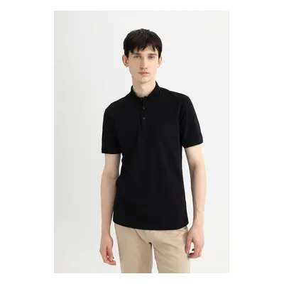 DEFACTO Slim Fit Short Sleeve Basic Polo Shirt