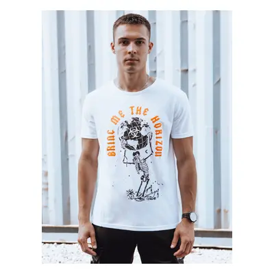 Men's T-shirt with white Dstreet print