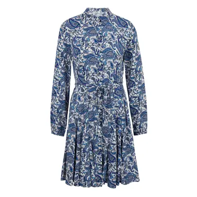 Orsay Blue Ladies Patterned Dress - Women