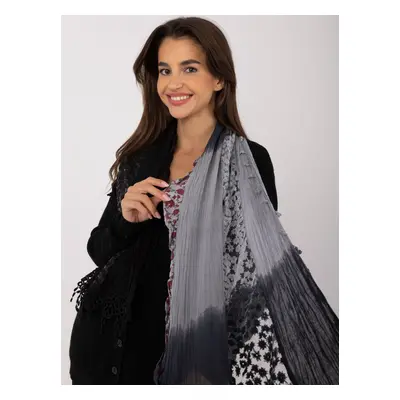 Black women's cotton scarf