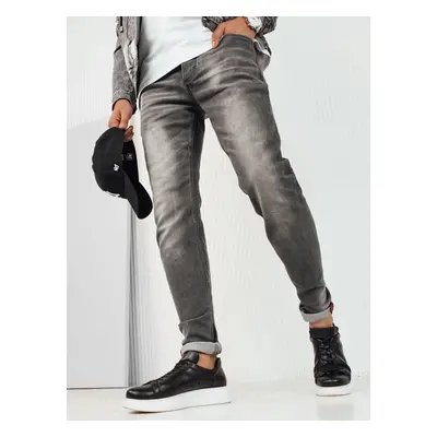 Men's Light Grey Dstreet Denim Trousers