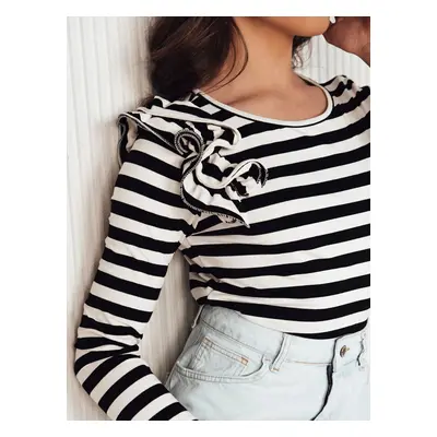 Women's striped blouse MORAS black Dstreet