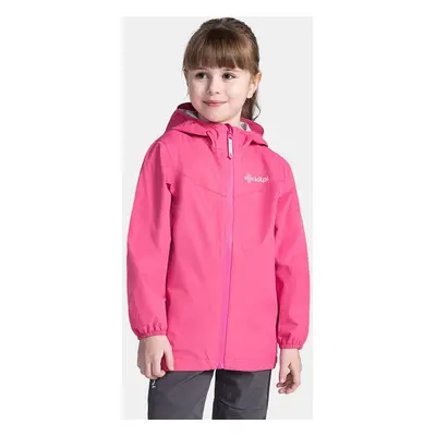 Kids waterproof jacket KILPI DAMIRI-J Pink