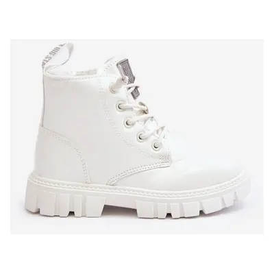 Insulated Patented Children's Shoes Big Star White