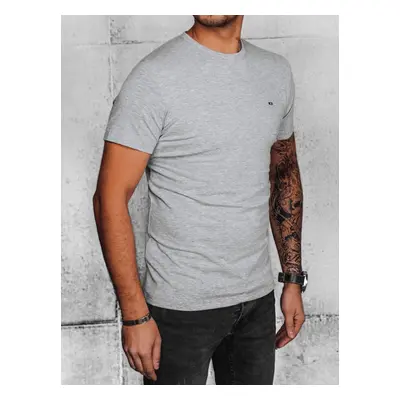 Men's grey T-shirt Dstreet