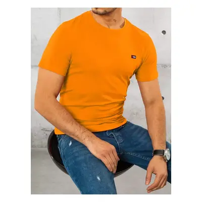 Orange men's T-shirt Dstreet