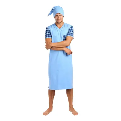 Men's nightshirt Foltýn blue