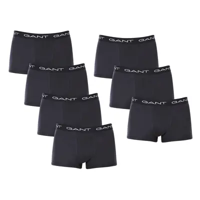 7PACK Men's Boxers Gant Black