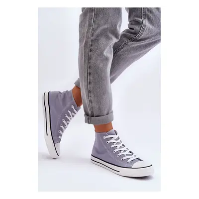 Women's classic high sneakers gray Remos