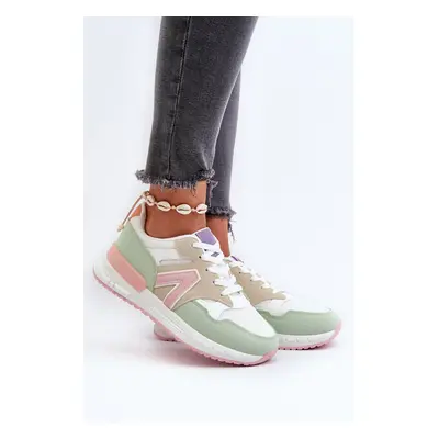 Women's sneakers made of Multicolor Vinelli eco leather