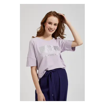 Women's blouse MOODO - light purple