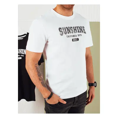 Men's T-shirt with white Dstreet print