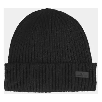 Men's Single-Ply Winter Hat 4F Black