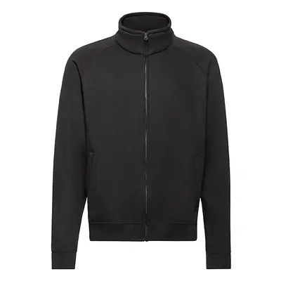 Black Men's Sweat Jacket Fruit of the Loom