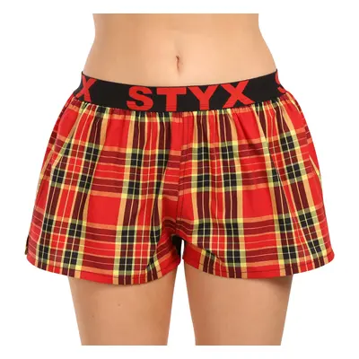 Women's shorts Styx sports rubber multicolor