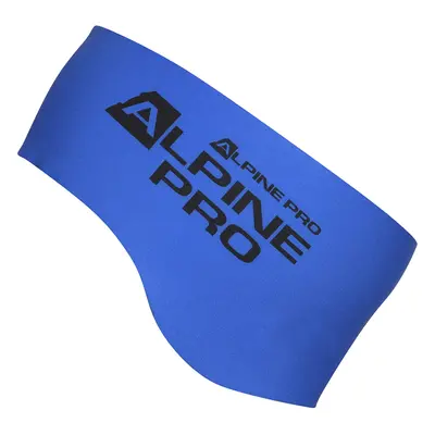 Sport headband ALPINE PRO BELAKE electric blue lemonade