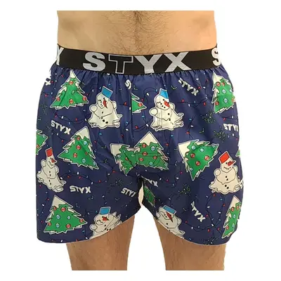 Men's shorts Styx art sports rubber Christmas