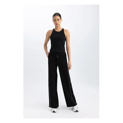 DEFACTO Fit Standard Fit Double Pocket Wide Leg Standard Length Trousers