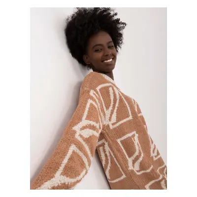 Brown oversize sweater