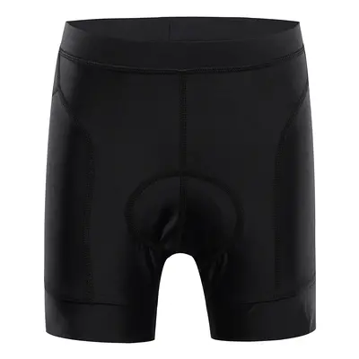 Children's cycling shorts ALPINE PRO ARSO black