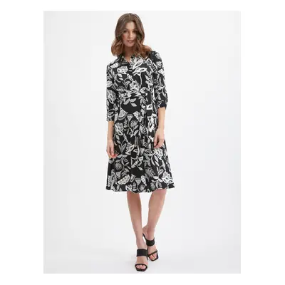 Orsay Black Women Floral Dress - Women