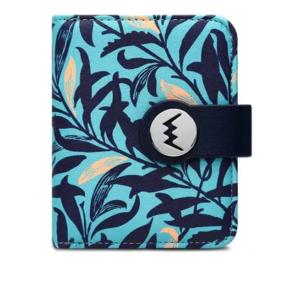 VUCH Pippa Mini Leaves Turquoise Wallet