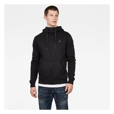 G-STAR Sweatshirt - Premium core hdd zip sw l\s black