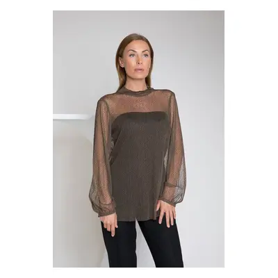 Deni Cler Milano Woman's Blouse W-Dc-1457-0P-B4-13-1