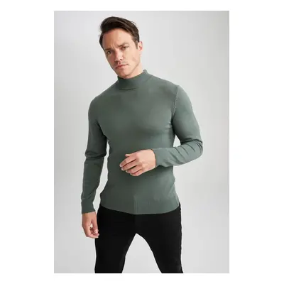 DEFACTO Slim Fit Turtleneck Sweater