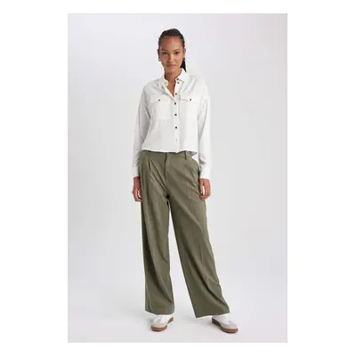 DEFACTO Wide Leg Three Pockets Pants